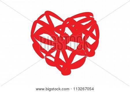 Red Heart, Love and Valentine's Day