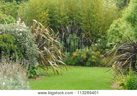 Brittany, Le Jardin Lepage In Pleumeur Bodou