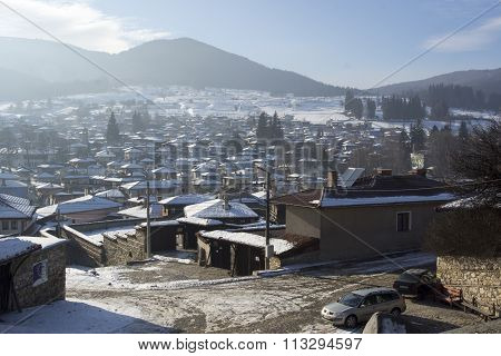Panoramic View of historical town of Koprivshtitsa