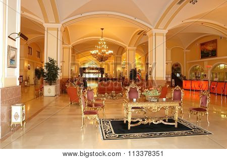Interior Of New Hotel.