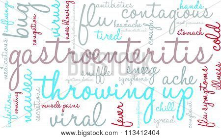 Gastroenteritis Word Cloud