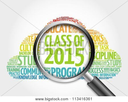 CLASS OF 2015 word cloud
