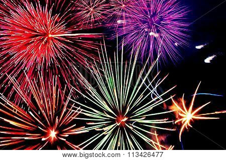Fireworks - Night full of colors