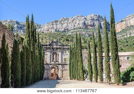The Monastery Of Scaladei In Catalonia, Spain