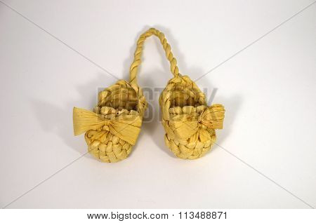 Braided sandals