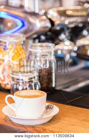 White Cup Of Coffee