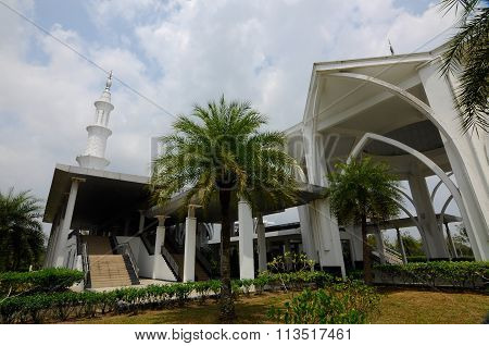 The Sultan Ismail Airport Mosque at Senai Airport, Malaysia