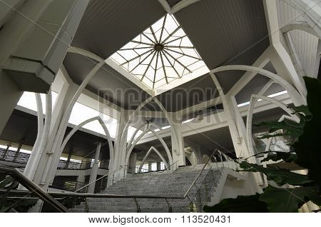 The Sultan Ismail Airport Mosque at Senai Airport, Malaysia