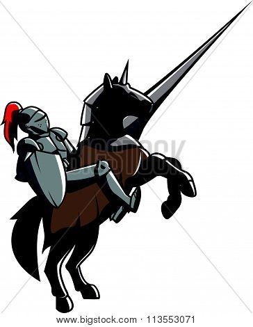 Knights design vector illustration .eps10 editable vector illustration design