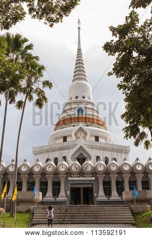 Pagoda At Wat Yan Temple.