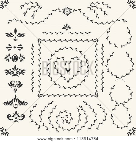 Vector Decorative Set