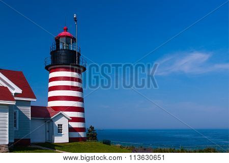 West Quoddy Head Lighthouse Is Most Unique Beacon