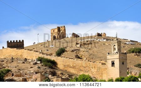 Merenid Fortress, Fes El Bali Imperial City, Morocco, Africa
