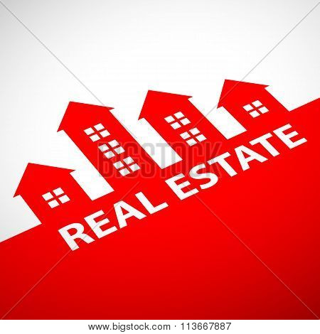 Real Estate. Stock Illustration.