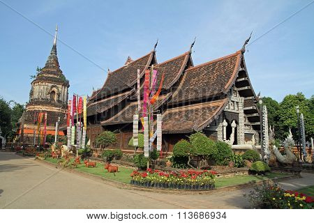 Wat Lok Moli in Chiang Mai Thailand