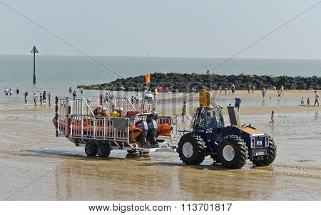 Launching the lifeboat
