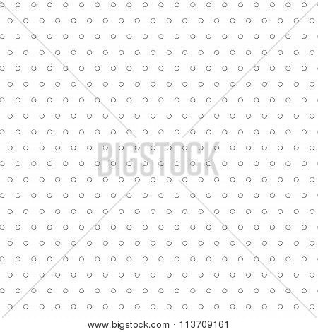 Abstract polka dot pattern with hand drawn dots. Cute vector black and white polka dot pattern. Seamless monochrome polka dot pattern for fabric, wallpapers, wrapping paper, cards and web backgrounds.
