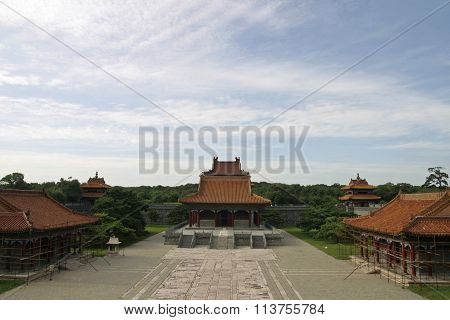 Zhaoling tomb in Shenyang People's Republic of China