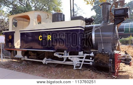 Antique rail engine, wheels, bogie