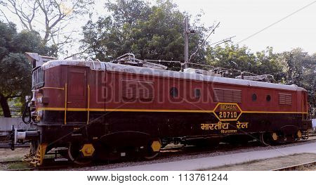 Antique Rail Engine