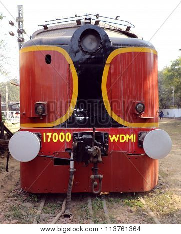 Antique Rail Engine