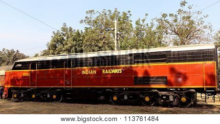 Antique Rail Engine