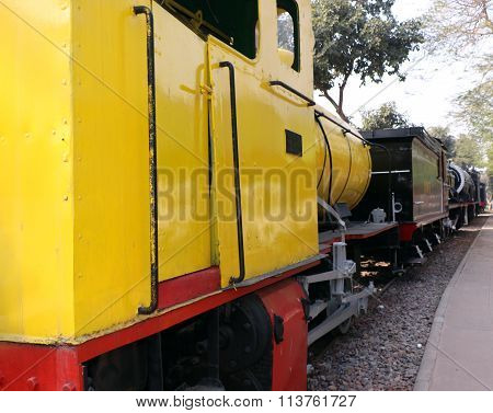 Antique Rail Engine