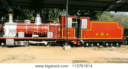 Antique Rail Engine
