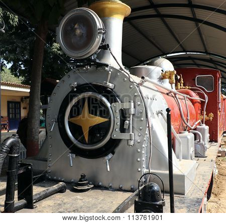 Antique Rail Engine