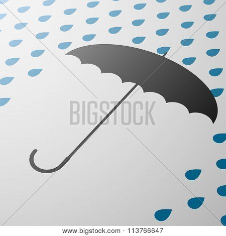 Umbrella. Stock Illustration.