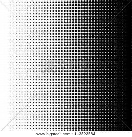 Vector illustration of a halftone pattern