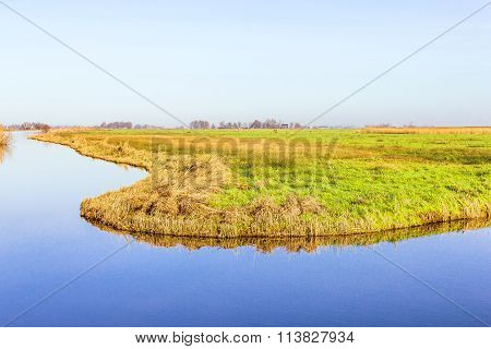 Rural Landscape In Holland