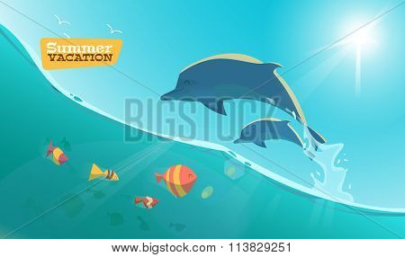 Wildlife in summer