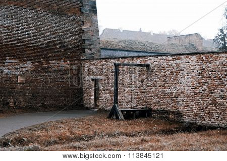 Terezin memorial in Czech Republic, historic building