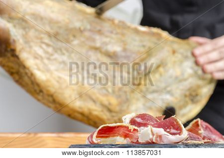 Iberian Spanish Ham, Bellota Ham.