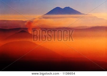 Mountain Elbrus.