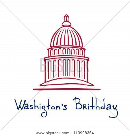 Presidents Day illustration