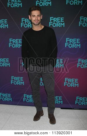 LOS ANGELES - JAN 9:  Jean-Luc Bilodeau at the Disney ABC TV 2016 TCA Party at the The Langham Huntington Hotel on January 9, 2016 in Pasadena, CA