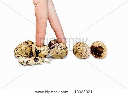 walking on eggshells