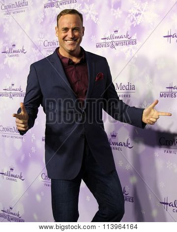 LOS ANGELES - JAN 8:  Matt Iseman at the Hallmark Winter 2016 TCA Party at the Tournament House on January 8, 2016 in Pasadena, CA