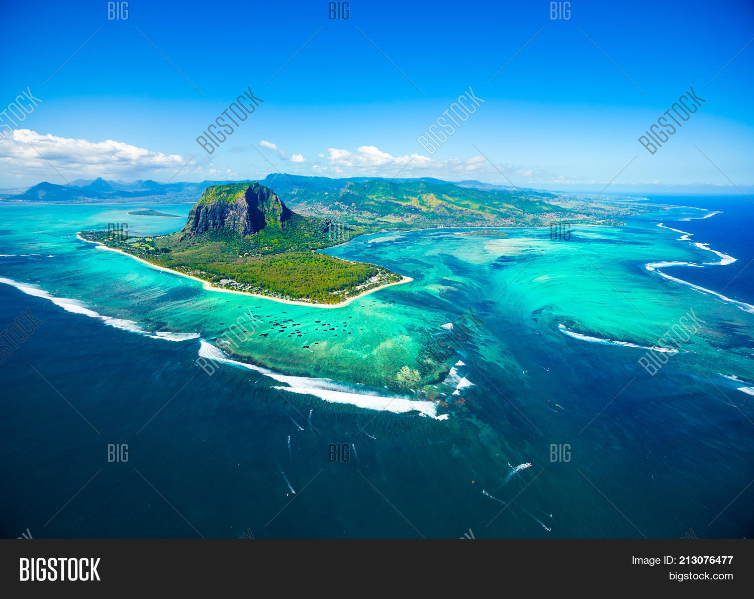 Aerial View Mauritius Image & Photo (Free Trial) Bigstock