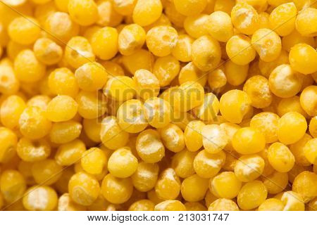 background of millet. macro . Photo of an abstract texture