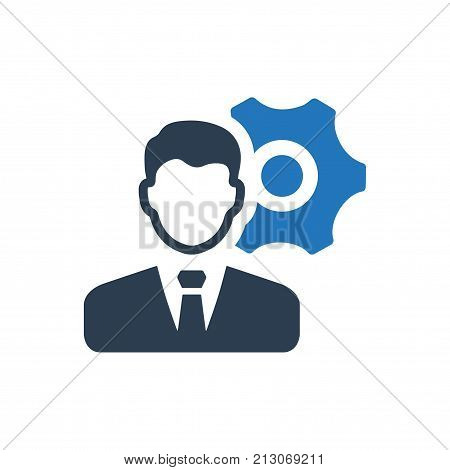 Smart, Beautiful, Meticulously Designed Business Specialist Icon