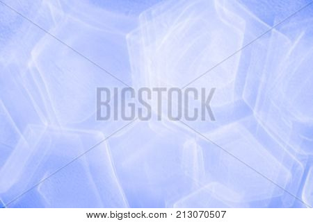 Christmas and New Year holiday blurred blue background
