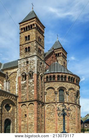 The Basilica of Saint Servatius is a Roman Catholic church dedicated to Saint Servatius in the city of Maastricht Netherlands.