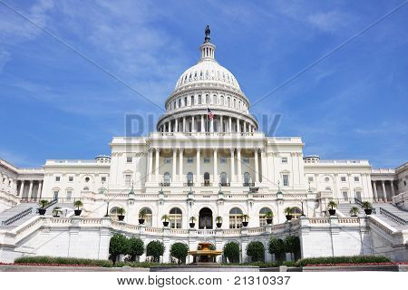 O edifício do Capitólio dos Estados Unidos