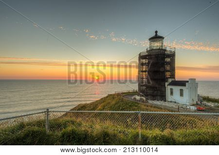 North Head Lighthouse on Washington's Pacific Coast.