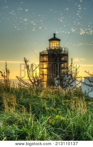 North Head Lighthouse on Washington's Pacific Coast.