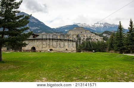 Fort Victor-Emmanuel in Vanoise National Park French Alps