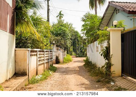 Pakse City In South Laos